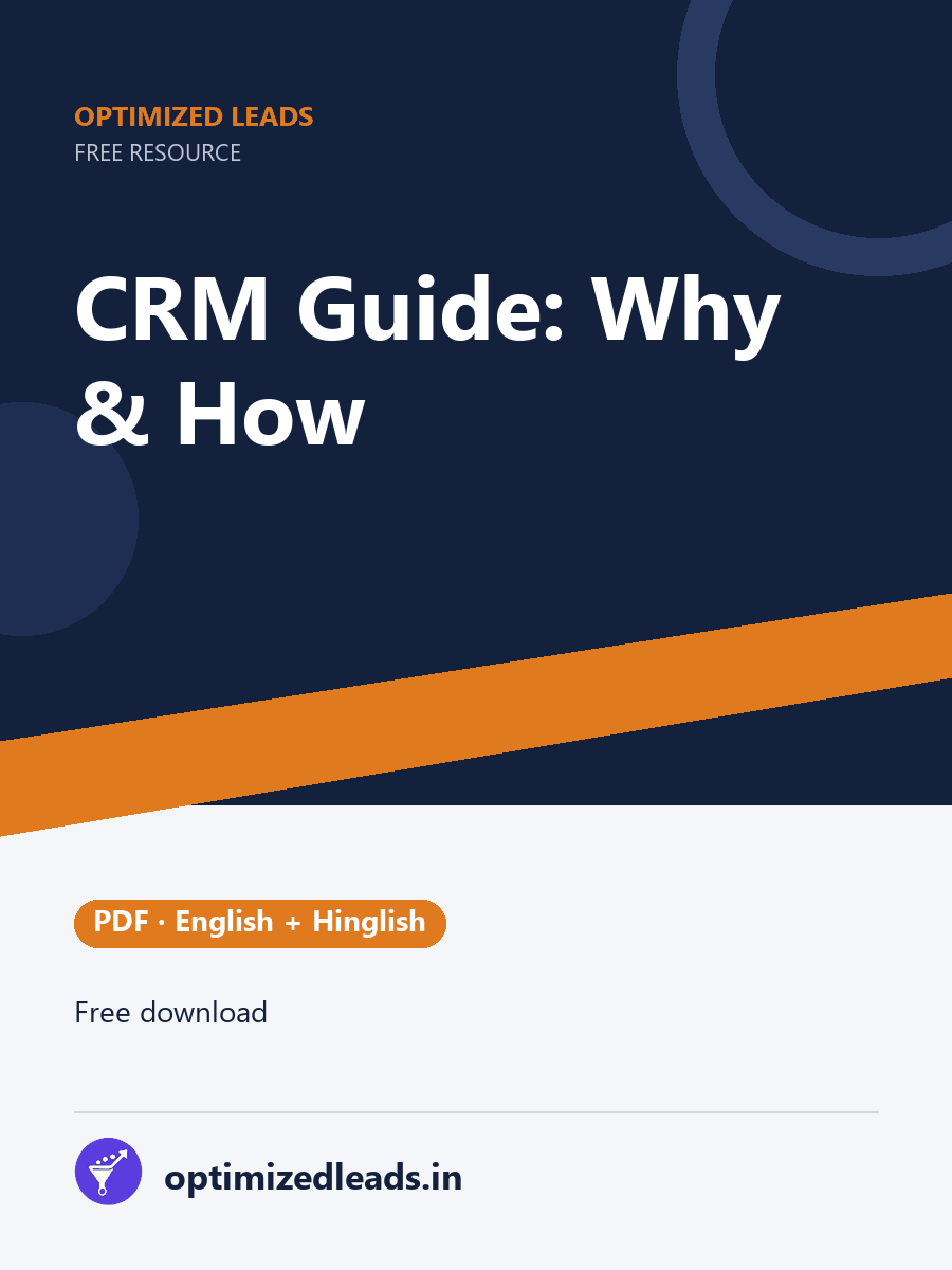 CRM Guide: Why and How to Use It free PDF cover